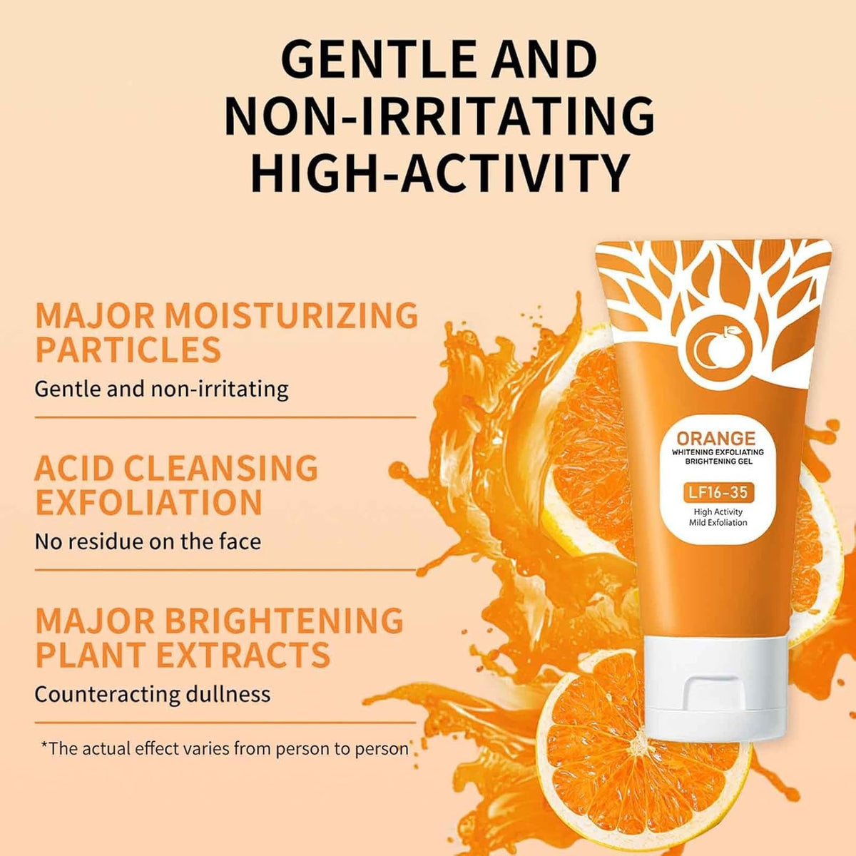 Orange Exfoliating Gel for Face & Body جل البرتقال المقشر للوجه والجسم